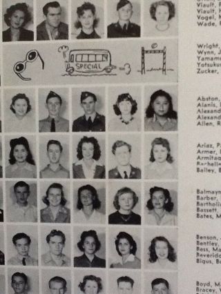 MARILYN MONROE / High School Yearbook Chieftain 1942 1st Edition University High 3