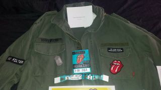 Rolling stones No Filter tour embroidered crew jacket 2XL and ultimate package 2