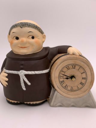 Goebel Friar Tuck Monk 57 422 20 Clock 125th Anniversary