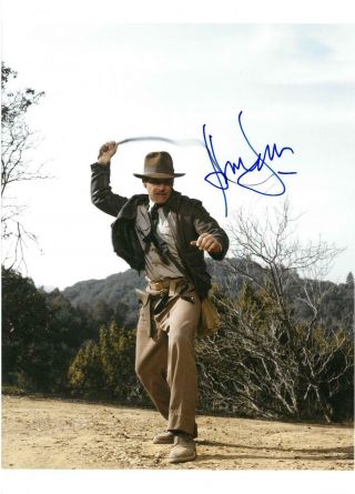 Harrison Ford Signed Indiana Jones Autographed 11x14 Photo Psa/dna Ag05426