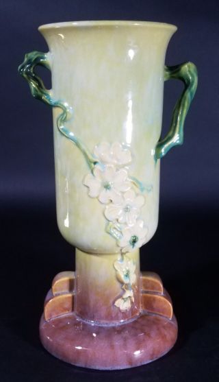 Vintage Roseville Pottery Wincraft Floor Vase 263 14 " Umbrella Stand
