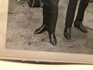 Vintage Photo - Beatles Autograph - Authentic - Signed by Paul,  John,  George and Ringo 4