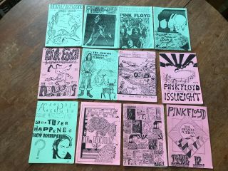 Pink Floyd The Pudding Fanzine - Nos 1 - 59 From 1984 - 1993