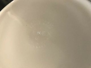 Vintage RARE PYREX BOWL MERRY CHRISTMAS HAPPY YEAR HOLIDAY NR 6