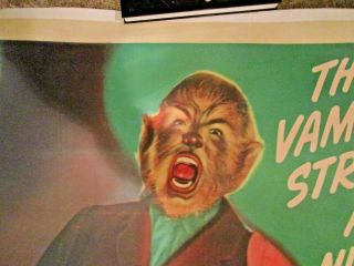 The Return of the Vampire 1943 -.  Three Sheet (41 