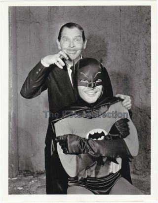 Batman - Adam West/milton Berle/the Hollywood Palace - Abc Tv Photo - 1966 - Rare