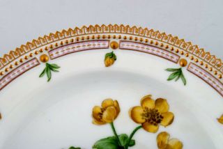 Royal Copenhagen flora danica lunch plate.  Model number 20/3550. 3