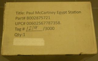 Paul McCartney - Egypt Station Traveller’s Edition (Luxury Box Set) 5
