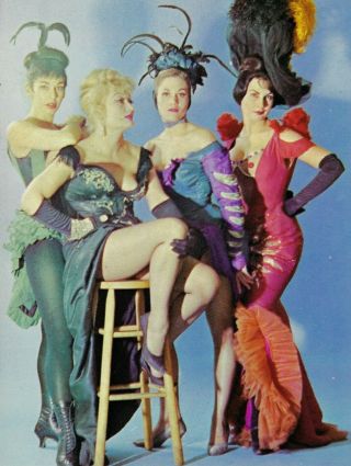Bock And Harnick " Tenderloin " Ron Husmann / Cecil Beaton 1961 Las Vegas Postcard