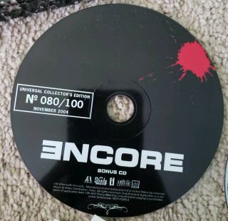 Eminem Signed Shady D - 12 2004 Autographed Encore Universal /100 CD Auto PSA/DNA 10