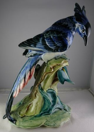 Stangl Pottery Large Magpie Jay 3758 Bird & Color - Rare