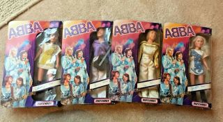 Matchbox Abba Dolls In Boxes