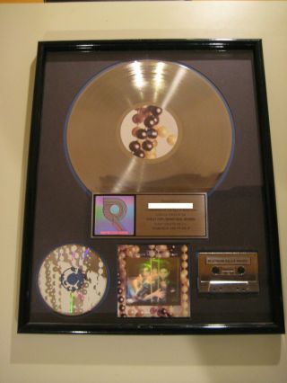Prince Diamonds And Pearls Riaa Record Award Album Cd Lp Platinum