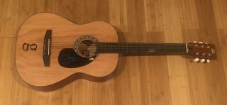 GARTH BROOKS Signed Autographed NATURAL Acoustic Guitar w/, 2