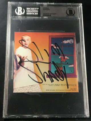 Eminem Slim Shady Lp Cd Full Vintage Signature Autograph Signed Auto Beckett Bas