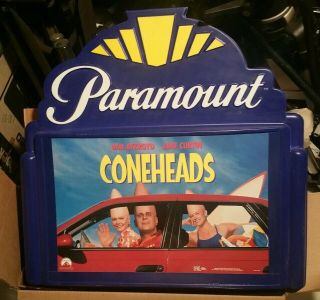 Paramount Pictures Illuminated Marquee Cone Heads Movie Poster Light Up Sign