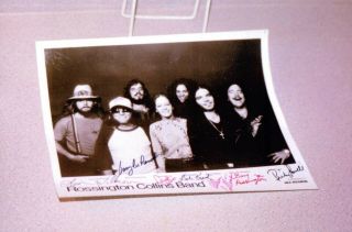 Rossington Collins Band Signed Mca Records Presskit Photo