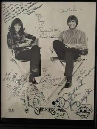 Karen And Richard Carpenter Autograph Signing