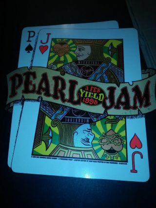 Pearl Jam 98 Yield Poster