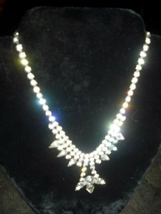 Joan Crawford Personally Owned & Worn Rhinestone Necklace W/loa