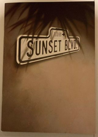 Betty Buckley In Sunset Boulevard Broadway 1995 Souvenir Book