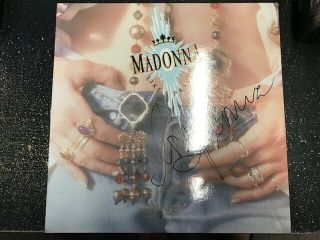 Autographed Madonna - Like A Prayer 1989 Sire Promo Vinyl Lp - Signed