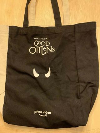SXSW Neil Gaiman Good Omens Promo Umbrella,  Book,  Bag,  Bandana,  Tadfield Newspapers 7