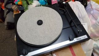 Thorens Td 316 Turntable W/ Audio Technica At - 630 Coil Transformer And Cartridge