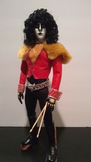12 Inch Kiss Custom Carr Fox Unmasked Costume Figure Cd 1/6 Doll