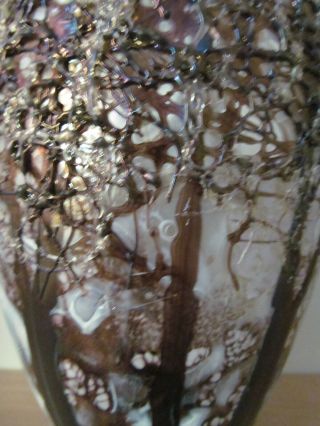 ISLE OF WIGHT GLASS LIMITED EDT AUTUMN VASE VERY SPECIAL 3