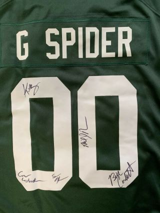 Kevin ' s PACKERS Jersey worn in Giant Spider Invasion show - Autographed 3