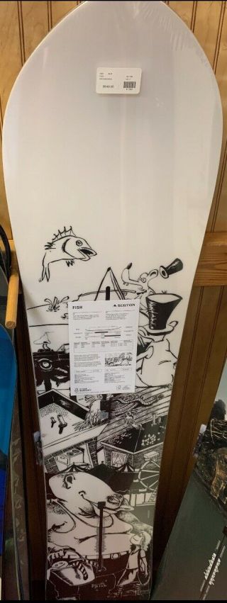 Pollock Burton Fish Snowboard With Phish Junta Graphic Not Print Poster Msg Nye