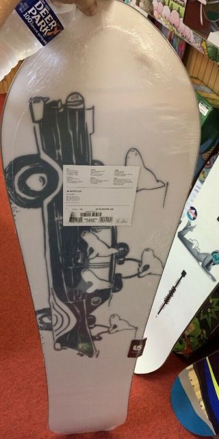 Pollock Burton Fish snowboard with Phish Junta graphic Not Print Poster MSG NYE 2