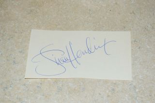 Jimi Hendrix Signed Autographed Signature Cut