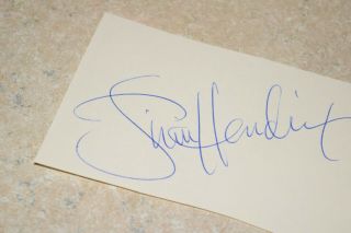 Jimi Hendrix Signed Autographed Signature Cut 2