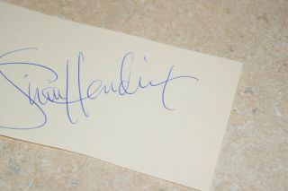 Jimi Hendrix Signed Autographed Signature Cut 3