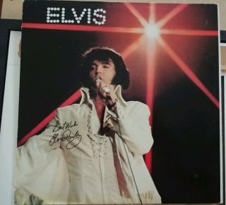 Elvis Presley Signed 1971 Record With