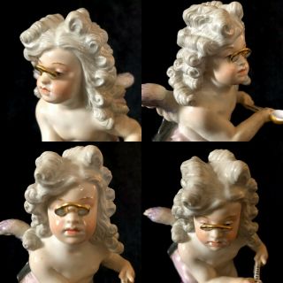 Rare Antique meissen porcelain Cupid L115 As Physical 7