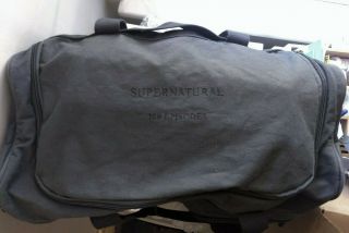 Rare Supernatural Cast & Crew Gift: 100 Episodes Duffel Bag Backpack,  Bonus