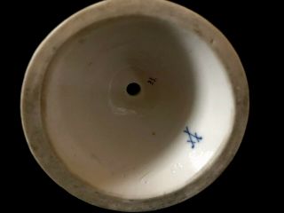 Rare Antique meissen porcelain Cupid L104 As Archer 12