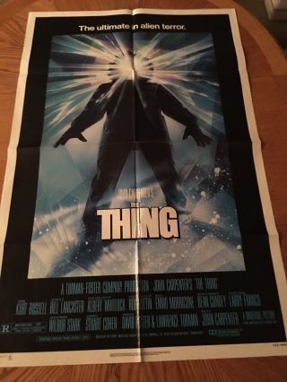 The Thing - Movie Poster - (1982) - Nss 820044 - 27 X 41