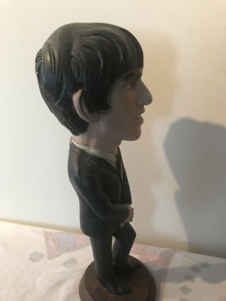 ESCO 1984 Beatles Chalkware Statues set of 4 6