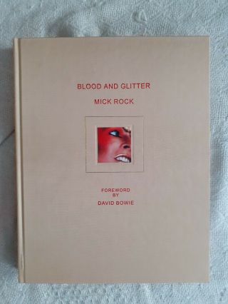 David Bowie Blood And Glitter Book And Limited Edition Print 79/100 Autographed 2