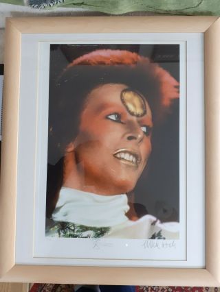 David Bowie Blood And Glitter Book And Limited Edition Print 79/100 Autographed 6