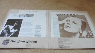 David Bowie - Hunky Dory 1971 Press Kit,  Very Rare 2