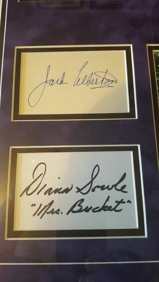 Gene Wilder Willy Wonka Cast 10 Signed Golden Ticket PSA JSA LOA 8