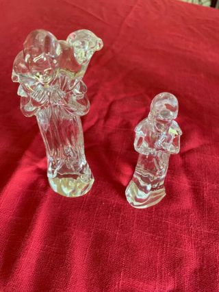 Waterford crystal full Christmas Nativity set includes Millennium nativity 7