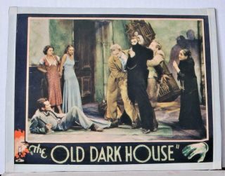 1932 The Old Dark House Universal Or Other Co.  Lobby Card Most Cast After Fight