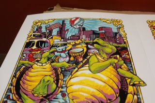 GRATEFUL DEAD POSTERS FARE THEE WELL MASTHAY CHICAGO,  IL TRIPTYCH 7/3 - 5/2015 S&N 3
