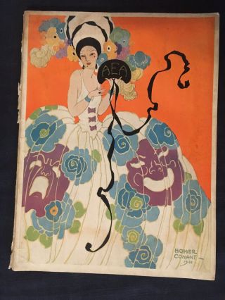 Souvenir Program - Actors Equity Annual Show 1926 - Homer Conant Deco Cover